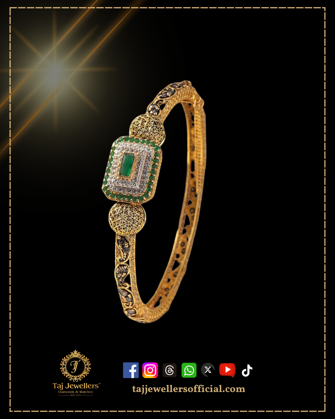 Gold Bangle